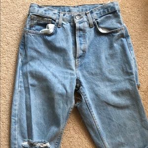 Brandy Melville distressed jeans